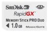 Sandisk Memory Stick Pro Duo RapidGX 1.0GB Playstation Portable [PSP]