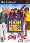High School Musical: Sing It! Playstation 2 [PS2] (1+ Players)