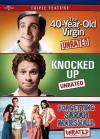 40-Year-Old Virgin/Knocked Up/Forgetting Sarah Marshall DVD
