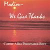 Alisa Pomerantz-Boro - Modim-We Give Thanks CD