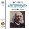 Hastings / Liszt - Franz Liszt: Transcriptions Of Vocal Works CD