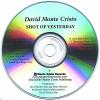 Cristo, David Monte - Shot of Yesterday CD