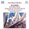 BARBER: Piano Sonata, Op. 26 / Excursions / Souvenirs CD