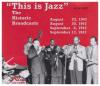 This Is Jazz Vol.8 Historic Broadcast CD