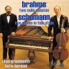 Berman / Brahms / Greensmith / Schumann - Brahms: Cello Sonatas CD (Australia, I