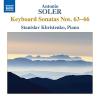 Khristenko / Soler - Anton Soler: Keyboard Sonatas Nos 63-66 CD