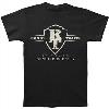 Randy Travis - 25th Anniversary Logo Basic T-Shirt Black Clothing (2X)
