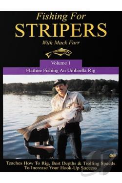 DVD Fishing For Stripers: Flatline Fishing an Umbrella Rig with Mack Farr movie